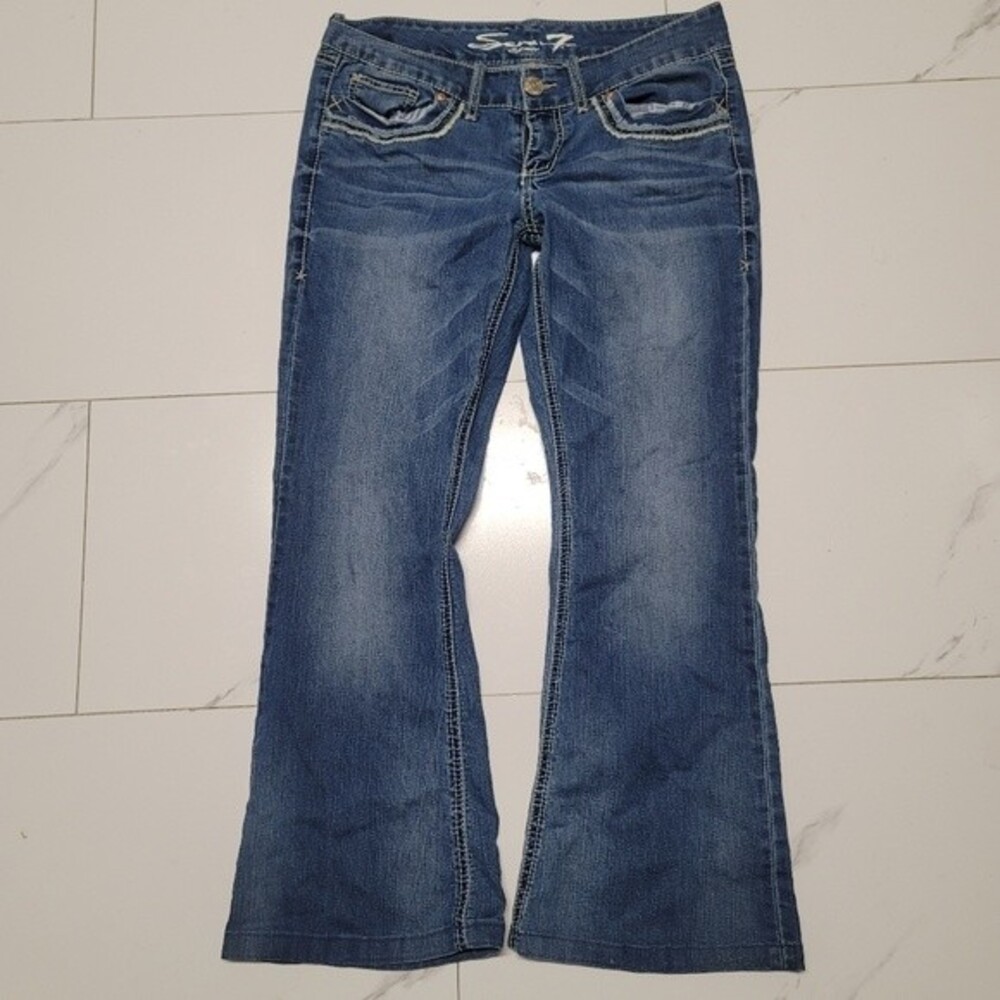 Womens seven flare jeans
